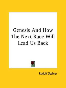 portada genesis and how the next race will lead us back (en Inglés)