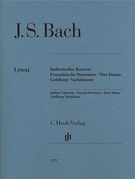 portada Italienisches Konzert · Französische Ouvertüre · Vier Duette · Goldberg-Variationen (en Alemán)