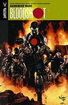 portada Bloodshot Volume 3: Harbinger Wars (Bloodshot Volume 1 Setting the)