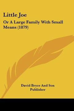 portada little joe: or a large family with small means (1879) (en Inglés)