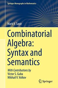 portada Combinatorial Algebra: Syntax and Semantics (in English)