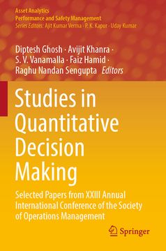 portada Studies in Quantitative Decision Making: Selected Papers from XXIII Annual International Conference of the Society of Operations Management 