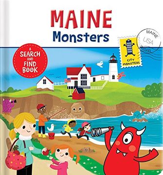 portada Maine Monsters: A Search and Find Book 