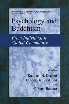 portada Psychology and Buddhism: From Individual to Global Community (en Inglés)