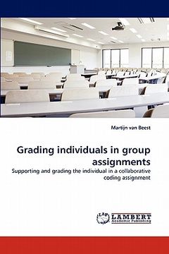 portada grading individuals in group assignments (en Inglés)