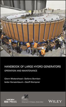 portada Handbook of Large Hydro Generators: Operation and Maintenance (Ieee Press Series on Power Engineering) (en Inglés)