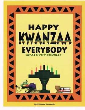 portada Happy Kwanzaa Everybody: An Activity Booklet (en Inglés)