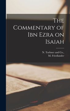 portada The Commentary of Ibn Ezra on Isaiah (en Inglés)