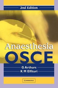 portada Anaesthesia Osce 2nd Edition Paperback (en Inglés)