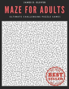 portada Maze for Adults: Ultimate Challenging Puzzle Games (en Inglés)
