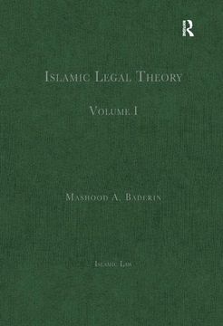 portada Islamic Legal Theory: Volume i (Islamic Law) (en Inglés)