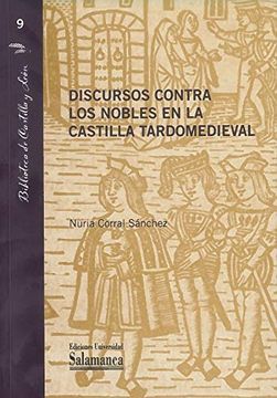 portada Discursos Contra los Nobles en la Castilla Tardomedieval (in Spanish)