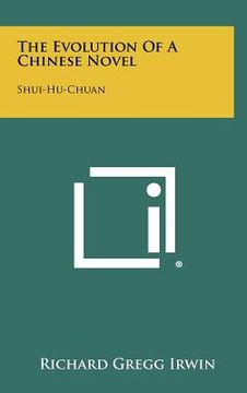 portada the evolution of a chinese novel: shui-hu-chuan (in English)