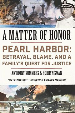 portada Matter of Honor (in English)