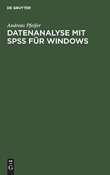 portada Datenanalyse mit Spss für Windows (en Alemán)