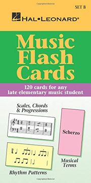 portada Music Flash Cards - set b Piano: Hal Leonard Student Piano Library (in English)