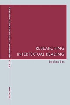 portada Researching Intertextual Reading (Contemporary Studies in Descriptive Linguistics) (en Inglés)