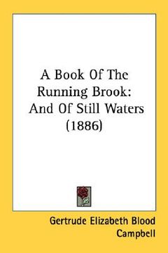 portada a book of the running brook: and of still waters (1886)