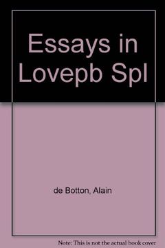portada essays in love (in English)