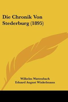 portada Die Chronik Von Stederburg (1895) (in German)