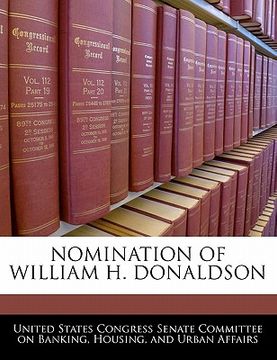 portada nomination of william h. donaldson