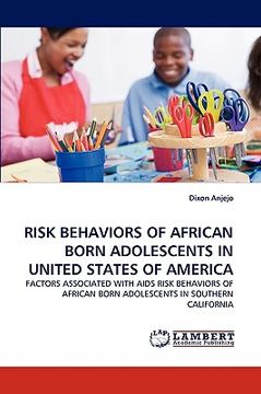 portada risk behaviors of african born adolescents in united states of america (en Inglés)