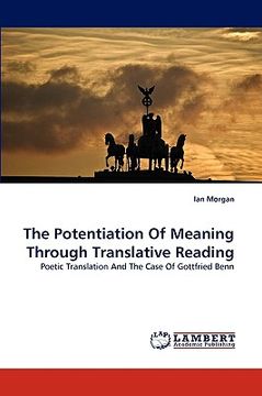 portada the potentiation of meaning through translative reading (in English)