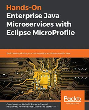 portada Hands-On Enterprise Java Microservices With Eclipse Microprofile: Build and Optimize Your Microservice Architecture With Java (en Inglés)