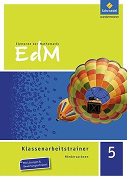 portada Elemente der Mathematik Klassenarbeitstrainer - Ausgabe für Niedersachsen: Klassenarbeitstrainer 5 (en Alemán)