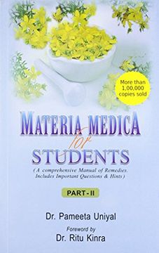 portada Materia Medica for Students: A Comprehensive Manual of Remedies: Includes Important Question & Hints (in English)