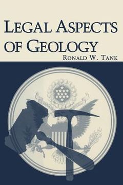 portada Legal Aspects of Geology (en Inglés)