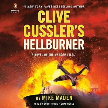 portada Clive Cussler'S Hellburner (The Oregon Files) (Audiolibro) (en Inglés)