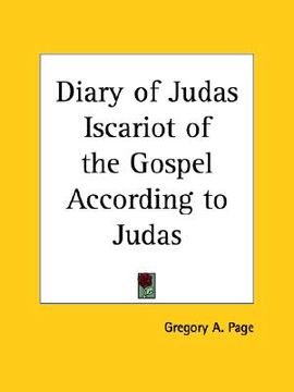 portada diary of judas iscariot of the gospel according to judas (in English)
