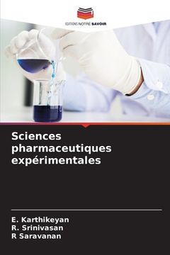 portada Sciences pharmaceutiques expérimentales (en Francés)