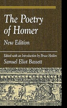 portada the poetry of homer: edited with an introduction by bruce heiden (en Inglés)