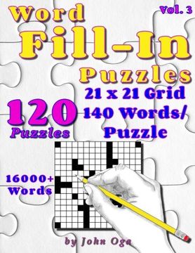 portada Word Fill-In Puzzles: Fill In Puzzle Book, 120 Puzzles: Vol. 3