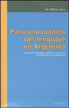 portada para una politica del lenguaje en argentina