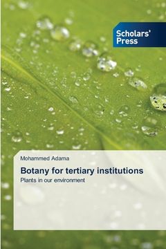 portada Botany for tertiary institutions (in English)