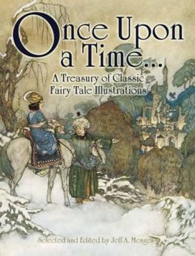 portada Once Upon a Time. A Treasury of Classic Fairy Tale Illustrations (Dover Fine Art, History of Art) (en Inglés)