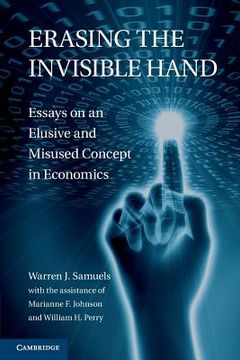 portada Erasing the Invisible Hand (en Inglés)