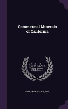 portada Commercial Minerals of California (en Inglés)