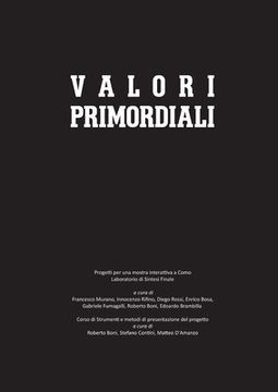 portada Valori Primordiali - Catalogo della mostra (in Italian)