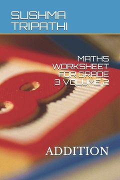 portada Maths Worksheet for Grade 3 Volume 2: Addition