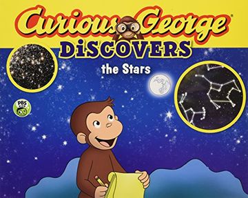 portada Curious George Discovers the Stars (science storybook)