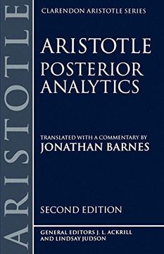 portada Posterior Analytics (Clarendon Aristotle Series) (en Inglés)