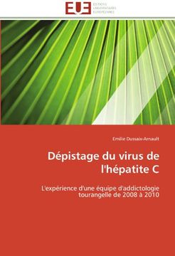 portada Depistage Du Virus de L'Hepatite C