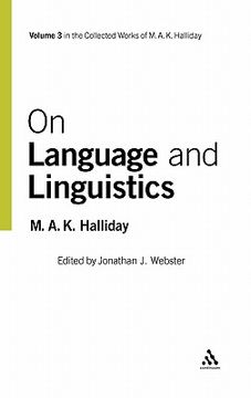 portada on language and linguistics (en Inglés)