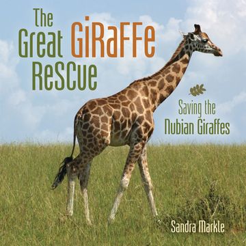 portada The Great Giraffe Rescue: Saving the Nubian Giraffes (Sandra Markle's Science Discoveries) (in English)