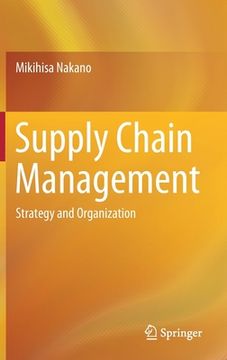 portada Supply Chain Management: Strategy and Organization (en Inglés)