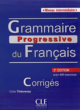 portada Corrig. Interm / Grammaire Progressive Francais (en Francés)